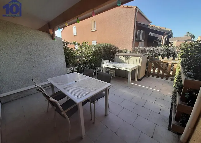 Dom wakacyjny Pavillon 5 Pers Avec Clim Et Terrasse En Avec Piscine - Fr-1-781-85 Vendres